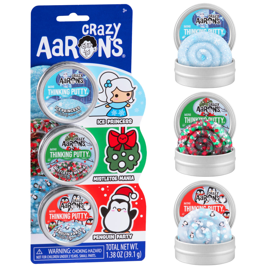 Christmas 2" Fidget Three Pack Z9